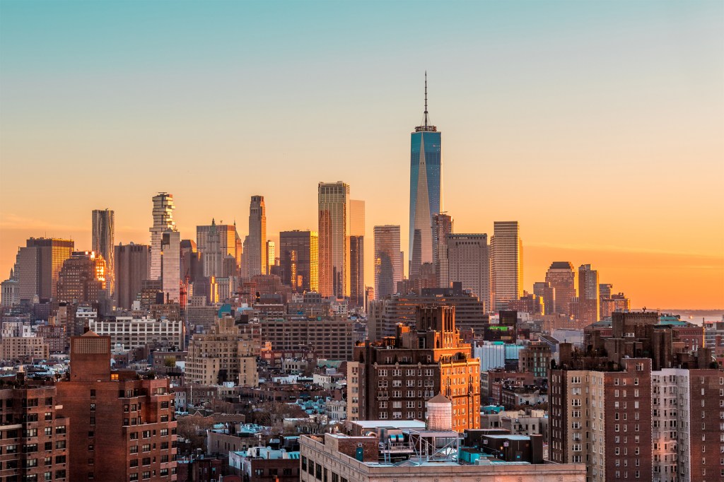 The NYC skyline